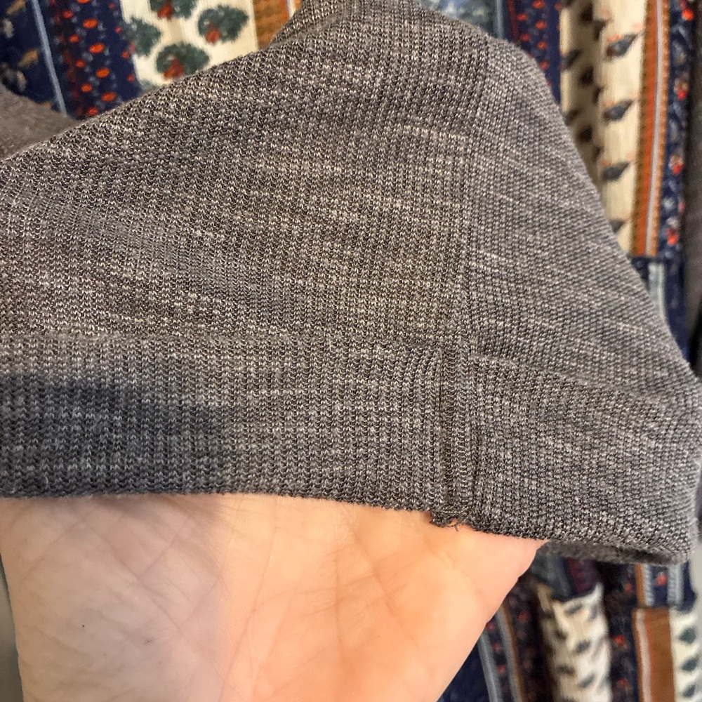 L Love Multicolor Patchwork 3/4 Button Up Tunic - image 7